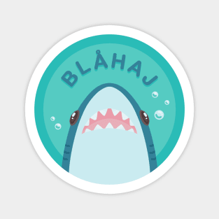 Blue Shark Sticker